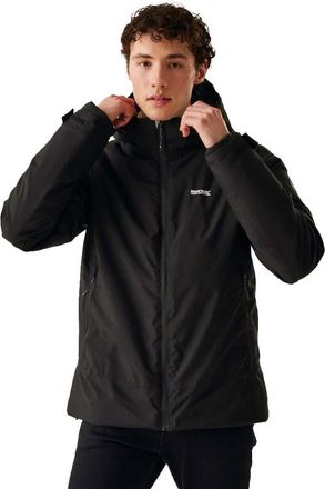 Regatta Mens Frelton Insulated Full Zip Waterproof Jacket - Black - Size 2XL