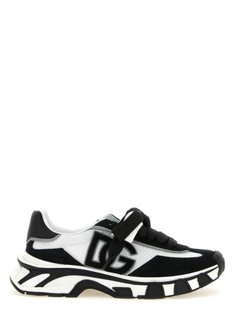 Dolce & Gabbana Bicolor Polyester Athletic Womens Sneakers