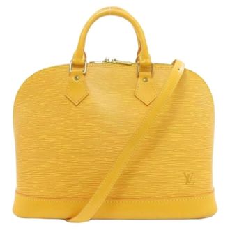 Louis Vuitton Pre-owned Alma PM Handbag - - Pre-owned - Donna - Giallo - ONE SIZE