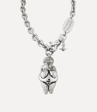 Vivienne Westwood Venus Necklace Silver Brass Women