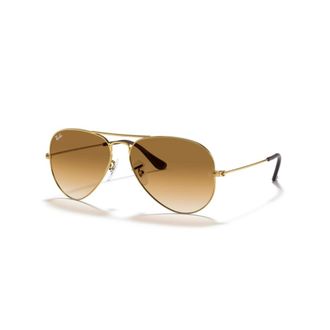 Ray-Ban Aviator Large Metal - unisex - Zonnebrillen - Geel - 58 MM - Accessoires