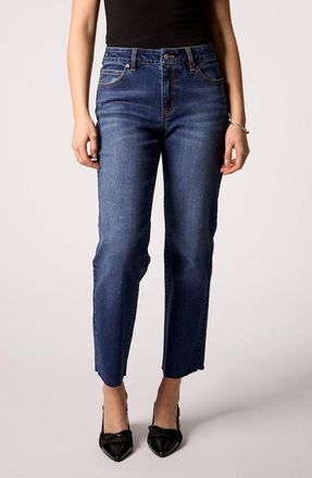Blue Revival Quinn Mid Rise Straight Jean in Marrakesh at Nordstrom, Size 28
