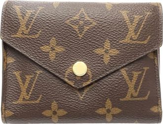 Louis Vuitton Monogram Brown Monogram Wallet (Tri-Fold) (Pre-Owned)