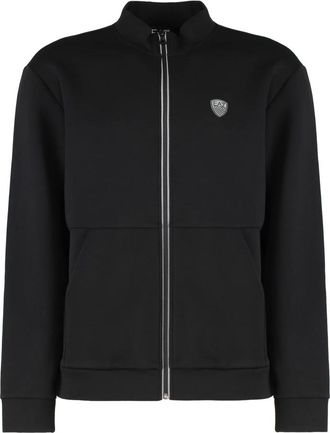 Emporio Armani Techno Trainingspak met Volledige Rits - Heren - Vesten met rits - Zwart - M - Polyester - Hoodies & sweatvesten