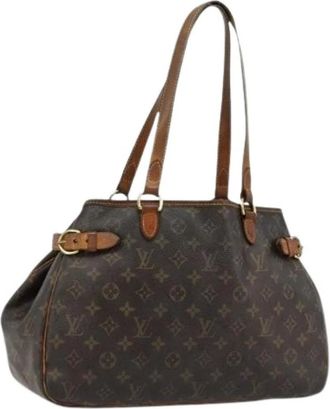 Louis Vuitton Pre-owned Shoulder Bags, female, Brown, Size: ONE SIZE Pre-owned Monogram Tote Bag
