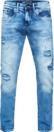Rusty Neal Jeansbroek ODAR destroyed regular fit stretch