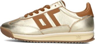 Back70 Back70, Schoenen, Dames, Grijs, 37 EU, Wol, Gouden Jogger Sneakers voor Vrouwen