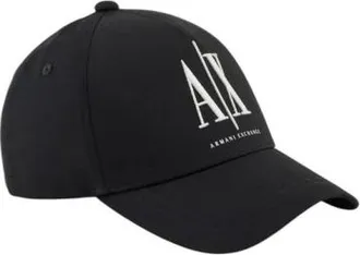 A|X Armani Exchange Gorra de B&eacute;isbol AX Logo - Accessories - Hombre - Negro - ONE SIZE
