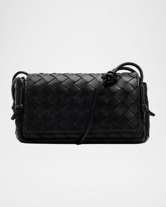 Bottega Veneta Notturno Nappa Leather Crossbody Bag