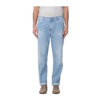 Dondup Loose-fit Jeans, male, Blue, Size: W31 Ervin Trouser