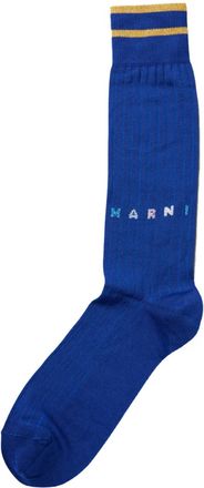 Marni Sokken met logo-intarsia