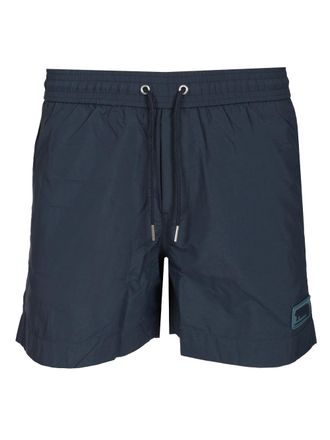 Maison Kitsuné Nylon Swimsuit Swimwear Grey-Uomo