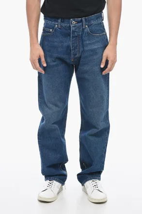 Off-white Skate Jeans with 22cm Zip at Hem Off-White