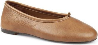 Artisan by Zigi Perch Flat in Cognac Leather at Nordstrom, Size 11