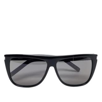 Saint Laurent Pre-owned Accessories, female, Black, Size: ONE SIZE Pre-owned Acetate sunglasses