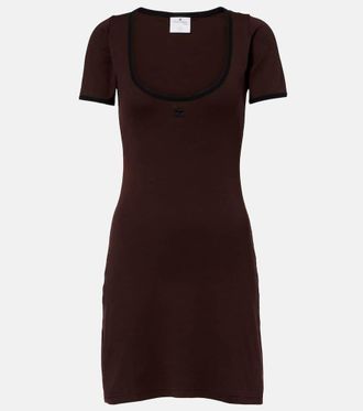Courrèges Courrèges Holistic cotton minidress