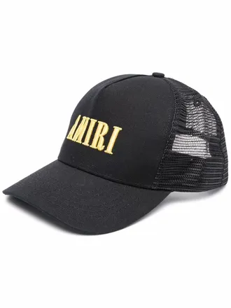 Amiri Cappello da baseball Trucker con ricamo - Nero