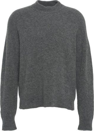 ATOMOFACTORY Relaxed Fit High-Collared Sweater With Ribbed Details