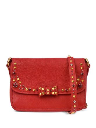 Miu Miu 2000s crossbodytas met studs - Rood
