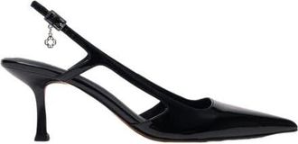 Maje Patent leather slingback pumps in Black at Nordstrom, Size 36