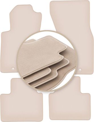 OEM Alfombrillas Beige Premium Para: Audi A8 D2 Sed&aacute;n 1994-2002