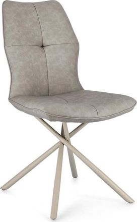 BIZZOTTO Design Stuhl Kepler - Kunstleder Taupe