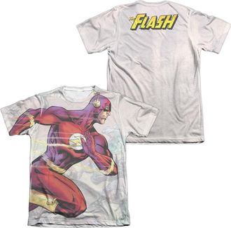 Gildan Justice League of America Taking The Lead (Front/Back Print) Adult Poly/Cotton Short Sleeve Tee / T-Shirt
