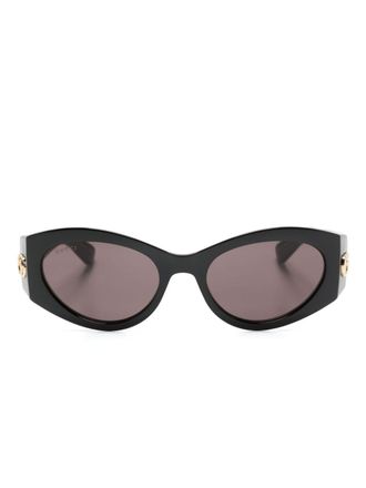 Gucci Zonnebril met cat-eye montuur - Zwart