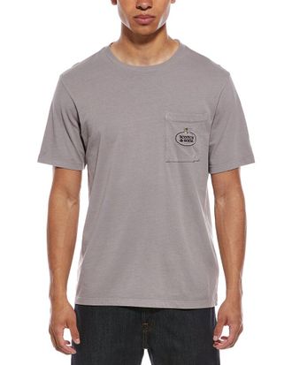 Scotch & Soda Garment-Dyed Pocket T-Shirt