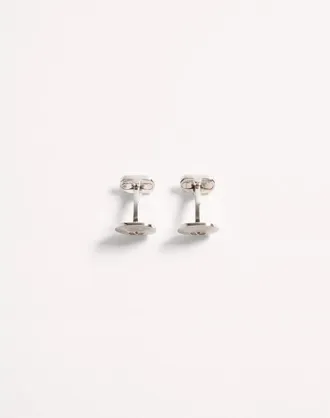 Valentino Garavani Val Button Cufflinks - Silver