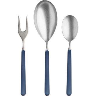 Mepra Fantasia Pewter Serving Set - 3 Pieces in Cobalt at Nordstrom