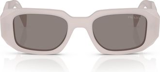 Prada 0pr 17ws Geometric Acetate Sunglasses
