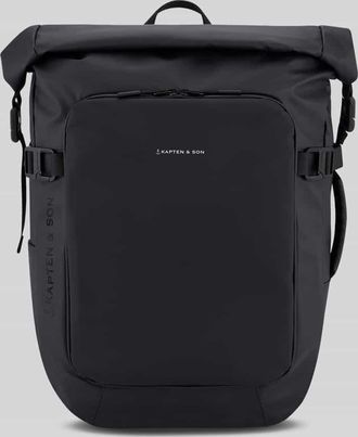 Kapten & Son Rucksack mit Fl&uuml;ssigkeitsbeutel Modell LISBON PRO in Black, Gr&ouml;&szlig;e 1