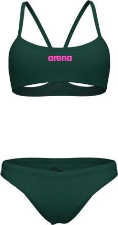 Arena Bikini Bandeau Solid Bikini f&uuml;r Damen | gr&uuml;n
