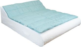 MX HOME Cubrecama para div&aacute;n de 2 plazas - Azul cielo