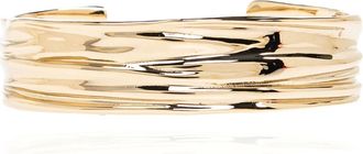 Ferragamo Accessoires, Dames, Geel, L, Messing armband