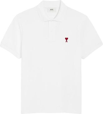 Ami Ami De Coeur White Polo Shirt