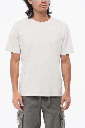 Maison Margiela MM1 Solid Color Organic Cotton Crew-neck T-Shirt size S