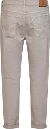 Brunello Cucinelli Mens Jeans Iconic Fit Grey Cotton