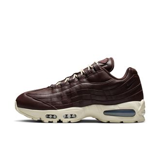 Nike Mens Air Max 95 Big Bubble Leather Shoes in Brown | IM0696-200