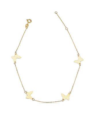 Sabrina Designs 14K Butterfly Ankle Bracelet