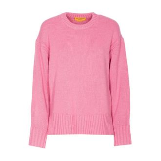 Guest In Residence Cashmere Knitwear, female, Pink, S, Cozy Crew Jumper