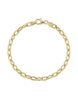 Jade Trau 18k yellow gold oval-link bracelet - women - 18kt Yellow Gold - One Size