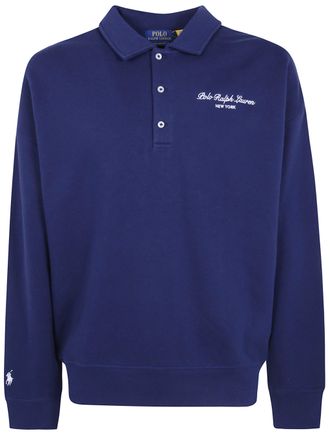 Ralph Lauren Sweater Knit Pullover Newport Navy