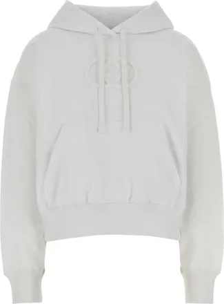 Gucci White Logo Hoodie