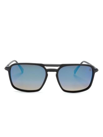 Etnia Barcelona Occhiali da sole Buffalo squadrati - Nero