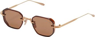 Akoni Juno-Two Zonnebril - Heren - Zonnebrillen - Geel - ONE Size - Nylon - Accessoires