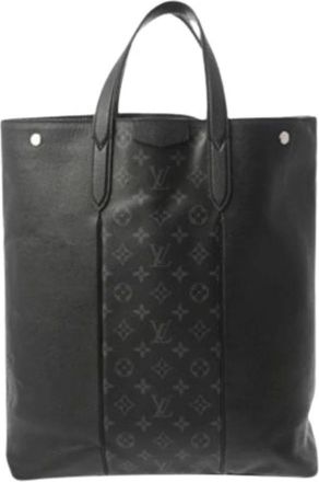 Louis Vuitton Pre-owned Tote Bags, male, Black, Size: ONE SIZE Pre-owned Vintage Tote bag