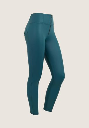 Freddy Leggings FREDDY Leggings WRUP4HC006PREC, Damen, Gr. XXL, EURO, blau (schwarz sea), Obermaterial: 85% Polyester PES. 15% Elasthan EL., Hosen Leggings