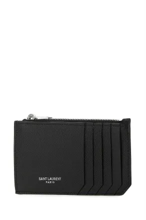 Saint Laurent Nero Portafogli Wallet